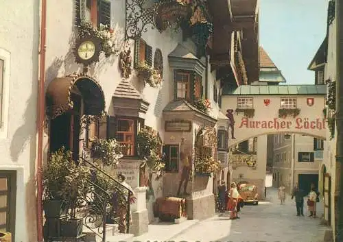 Austria Kufstein in Tirol Romerhofgasse mit Auracher Lochl