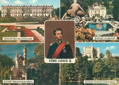 Germany King Ludwig II and Royal Castles multi view