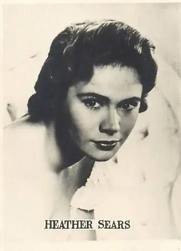 Cinema film star actors photo ca. 6 x 9 cm Heather Sears