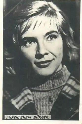 Cinema film star actors photo ca. 6 x 9 cm Annekathrin Burger