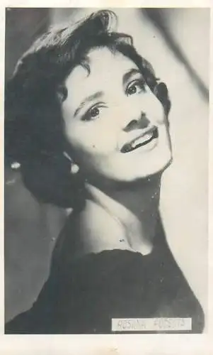 Cinema film star actors photo ca. 6 x 9 cm Rosana Podesta