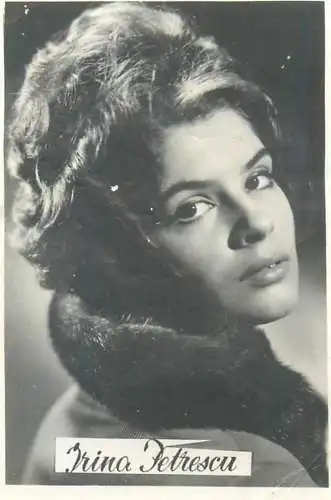 Cinema film star actors photo ca. 6 x 9 cm Irina Petrescu