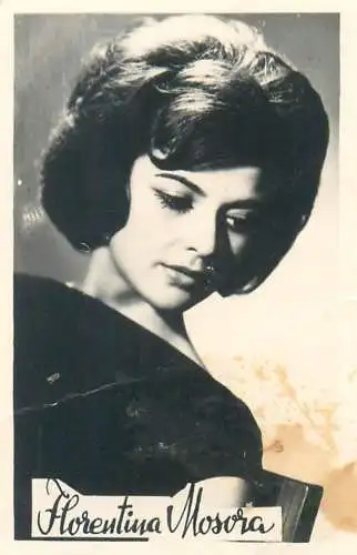 Cinema film star actors photo ca. 6 x 9 cm Florentina Mosora