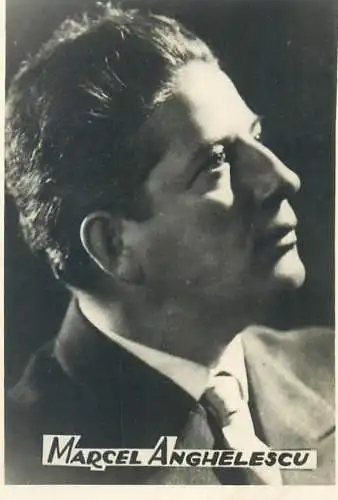 Cinema film star actors photo ca. 6 x 9 cm Marcel Anghelescu