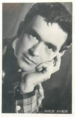 Cinema film star actors photo ca. 6 x 9 cm Iurie Darie