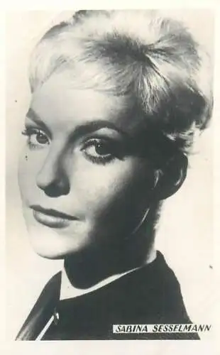 Cinema film star actors photo ca. 6 x 9 cm Sabina Sesselmann