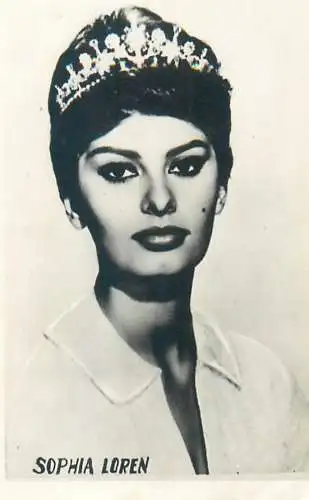 Cinema film star actors photo ca. 6 x 9 cm Sophia Loren