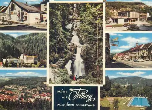 Germany Grusse aus Triberg im Schwarzwald multi view