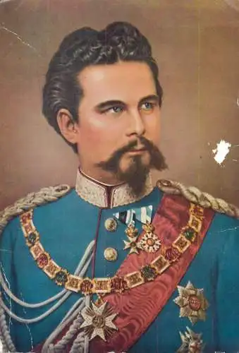 Konig Ludwig II von Bayern portrait
