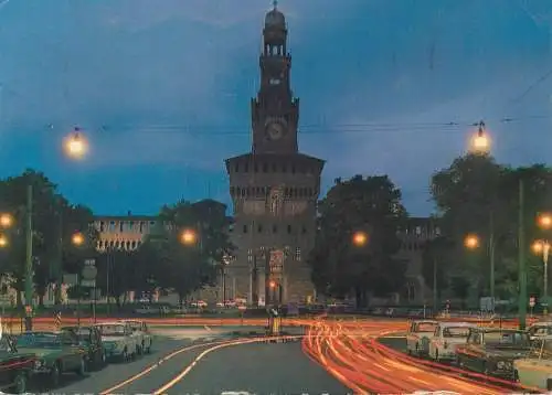 Germany Milano Castello Sforzesco notturno
