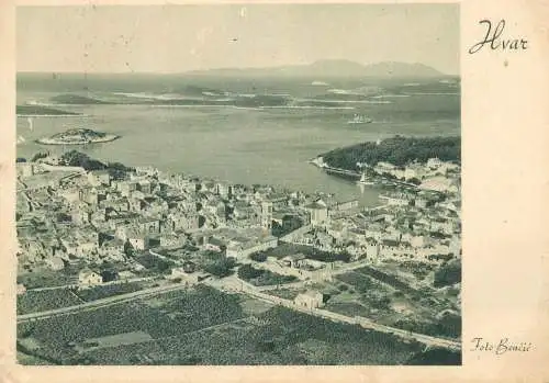 Croatia Hvar panoramic view