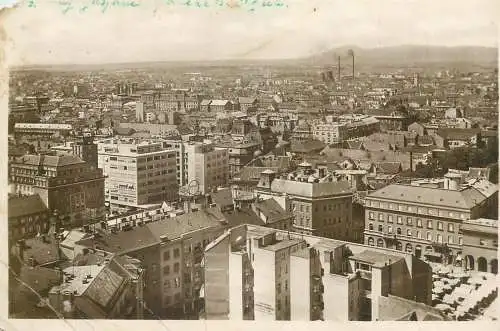 Croatia Zagreb cityscape panorama