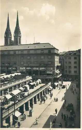 Croatia Zagreb market