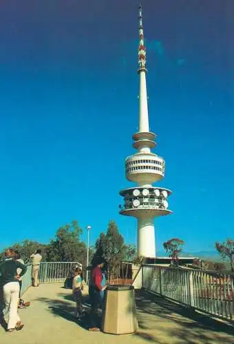Australia Canberra (A.C.T) Telecom Tower on Black Mountain