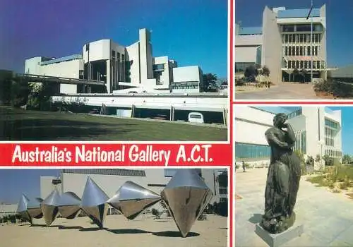 Australia Canberra (A.C.T) Australias National Gallery multi view