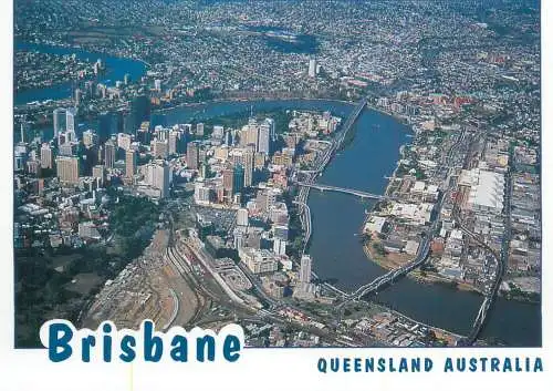 Australia Brisbane aerial view