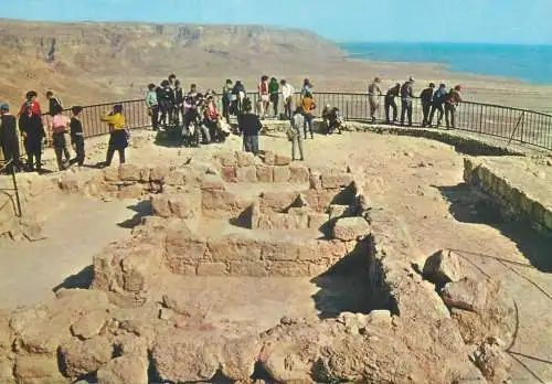 Israel Masada Northern Palace Dead Sea