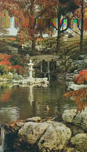 Canada Toronto Ontario park view autumn colours
