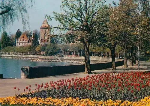 Switzerland Ouchy Lausanne Les Quais fleuris