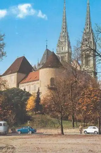 Croatia Zagreb Cathedral and Archbishop's Palace