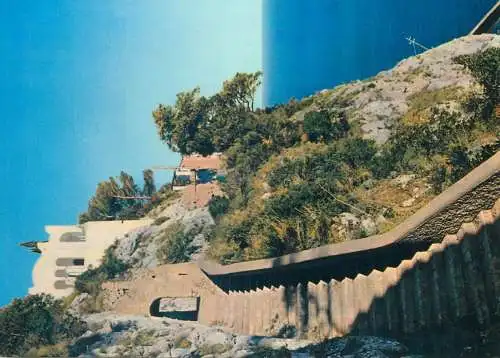 Italy Anacapri Antica scala e Villa S Michele