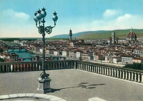 Italy Firenze cityscape panorama