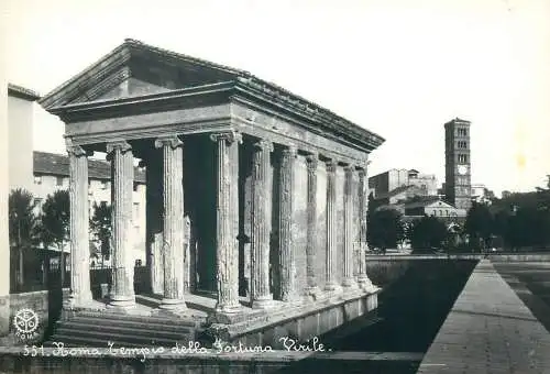 Italy Roma Tempio della Fortuna Virile