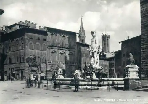 Italy Firenze Piazza della Signoria