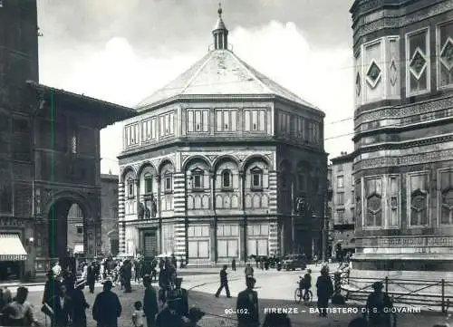 Italy Firenze Battistero di S Giovanni general view from south east