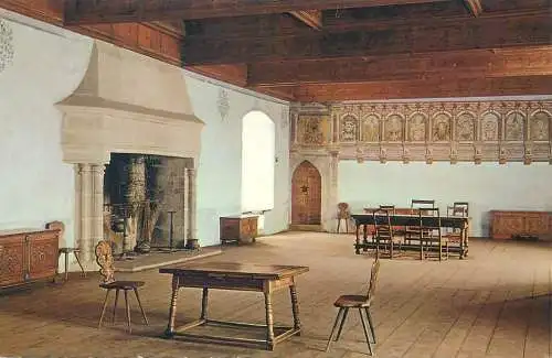 Switzerland Chateau de Chillon Salle des Chevaliers