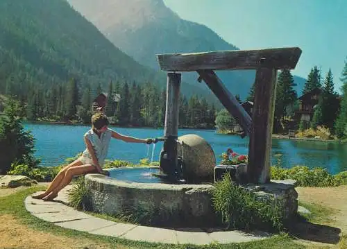Switzerland Champex Le Fontaine au moulin