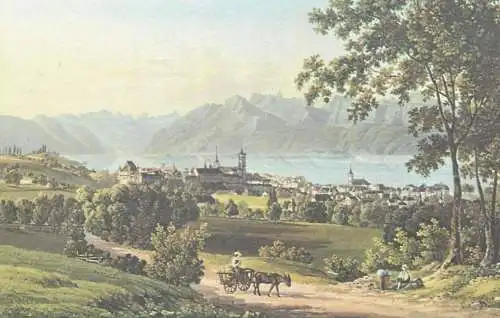 Switzerland illustration place to identify
