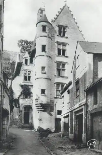 France Chinon vieux logis du XVeme siecle