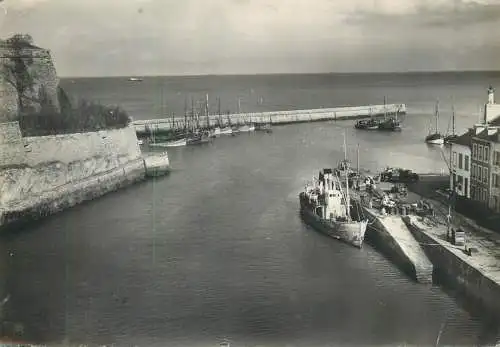 France Belle Ile en Mer Le Palais & L'entree du port vu de la Citadelle