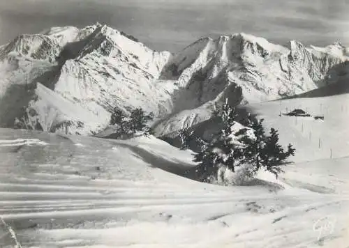 France St Gervais les Bains paysage de montagne en hiver