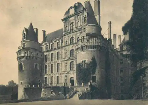 France Chateau de Brissac facade principale