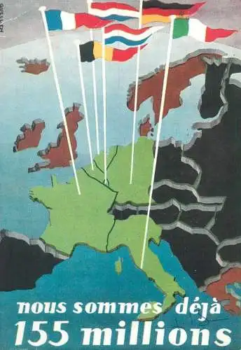 70th Anniversary Postcard Schumann declaration 9 May 1950