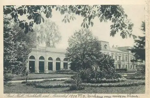 Austria Bad Hall Trinkhalle und Marienhof 1929