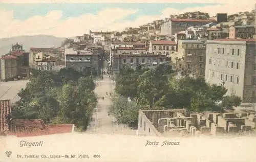 Girgenti (Italie Sicile) Porta Atenea