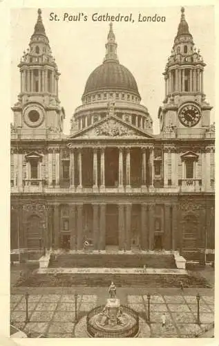England London St Paul's Cathedral