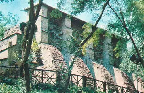Ukraine Kiev postcard citadel wall