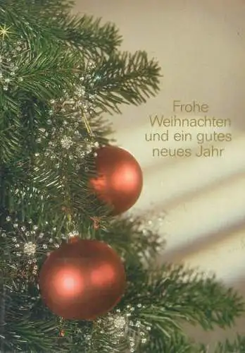 Winter Holidays greetings globes decorative ornaments fir tree detail aspect