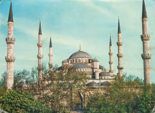 Turkey Istanbul Mosque of Sultan Ahmet