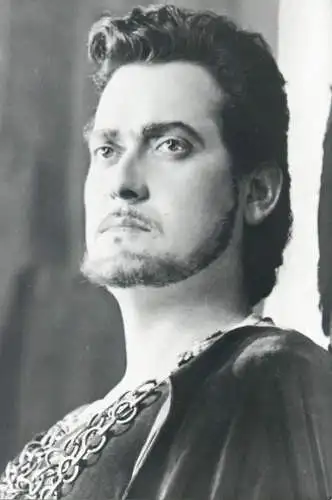 Postcard famous people soviet theater actor