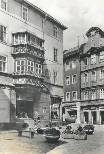 Postcard Germany Jena Oberlauengasse