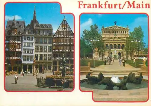Postcard Germany Frankfurt am Main