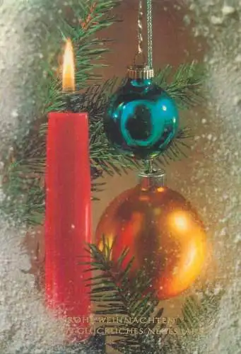 Postcard Germany Grohe Weihnachten Neues Jahr greetings card Christmas