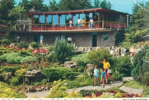 Postcard Canada > Ontario > Hamilton the tea house Royal botanical gardens 1973