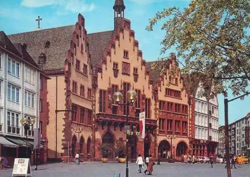 Postcard Germany Frankfurt am Main Romer
