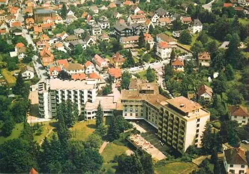 Postcard Germany Bad Konig das Heilbad im Naturpark Odenwald aerial